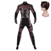 Daredevil: Born Again (2025) Matthew Murdock Dark Red Jumpsuit Outfits Cosplay Costume